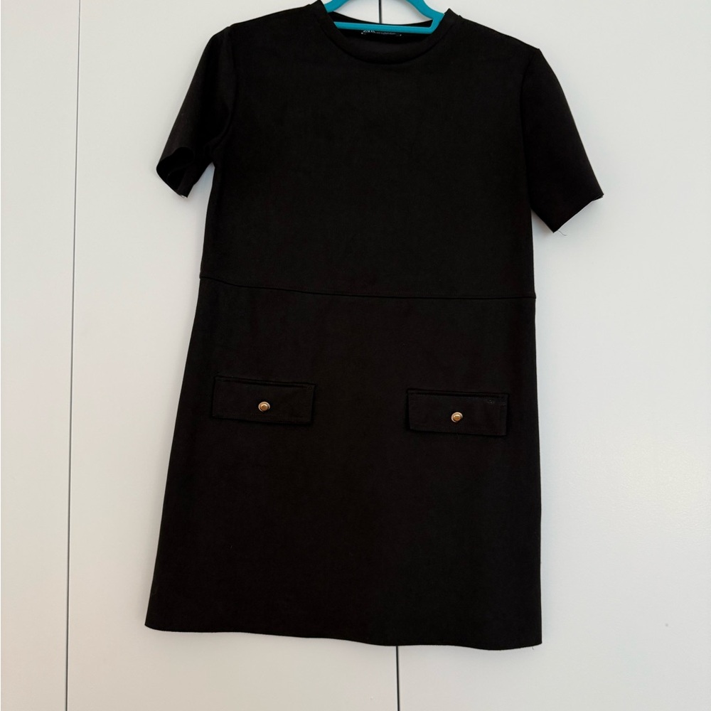 Black Short Sleeve Dress